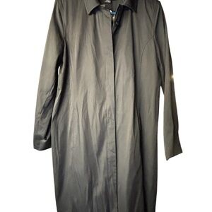 1 Madison Black Trench Coat